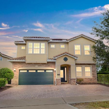 Huge 10 Bdr Family House With Arcades And Free Pool Heat Near Disney Orlando Exterior photo